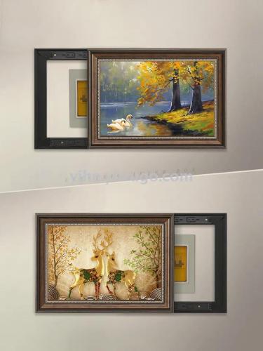 manufacturer electric meter box painting electric gate hanging painting 50x60cm customized oil painting of various sizes