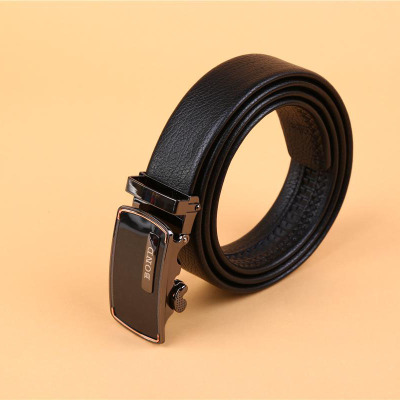 Belt for men leather Belt automatic buckle business formal first layer pure leather genuine casual Belt for men