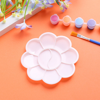 专业供应调色盘 彩色调色盘 各种规格的调色盘 美甲调色盘