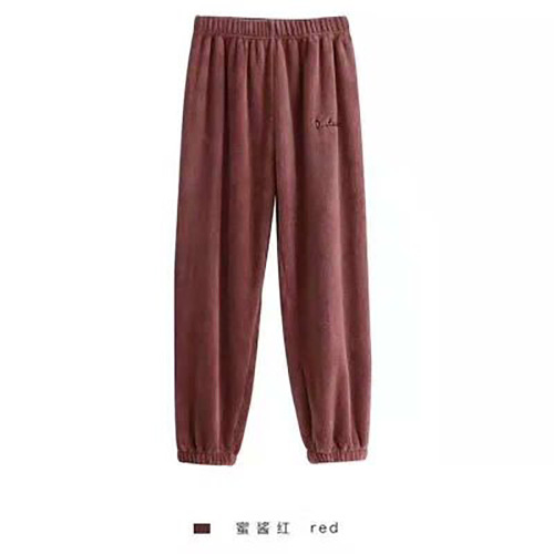 Coral Fleece Women‘s Warm Pajama Pants Yatilandai
