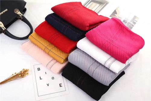 Spring， Autumn and Winter Korean Style Cotton and Linen Scarf All-Match Scarf Female Fashion Personality Trendy Pressure Zou 