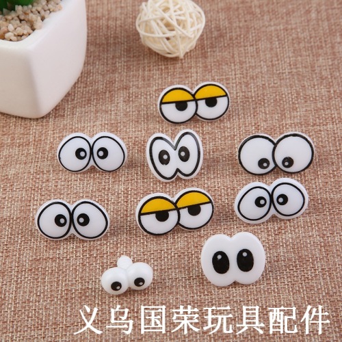 plush toy eyes nose accessories toy accessories cartoon eyes threaded cartoon eyes factory direct sales