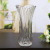 Wholesale 25cm color box high white material thickened European transparent glass vase water culture glass vase manufacturers direct sales