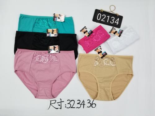 spot mummy pants foreign trade cotton plus size women‘s pants triangle lace sexy women‘s underwear