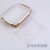 Disposable Cowhide Yellow and White Card Lunch Box Bento Packaging Salad Takeaway Box Thickened Rectangle with Lid Rice