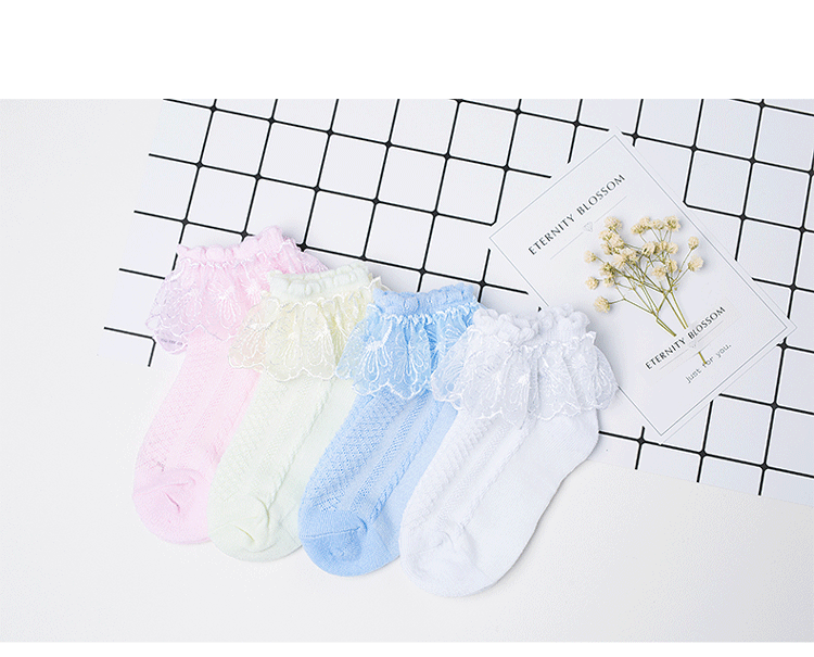 New Lace Socks Children Princess Mesh Women‘s Socks Exquisite Dancing Breathable Students‘ Socks