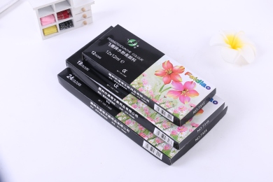 12毫升24色飞雕水粉颜料