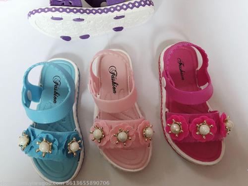 new children‘s sandals flower sandals children and children all have
