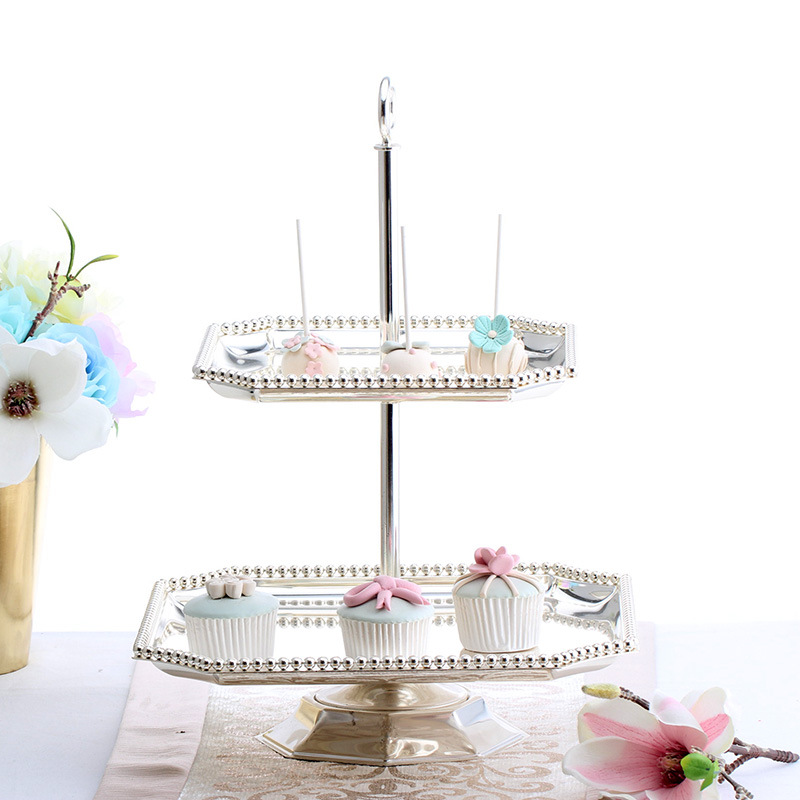 3099 metal-plated silver Cake rack baked wedding props home ...