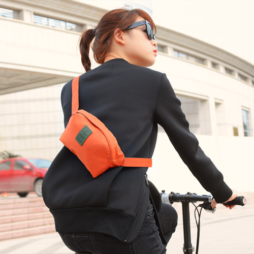 8115 nacai simple style outdoor sports waist bag multifunctional crossbody bag shoulder chest bag