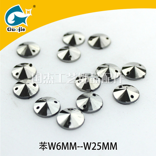 Benzene W8-W25 round Satellite Small Diamond Shoes Single Hair Accessories DIY High-End Ornament Mobile Phone