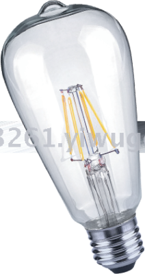 ST64 Clear Color Filament Bulb Antique Lamp European Market Trends