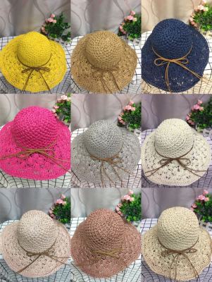 Hand-woven beach hats for beach holidays