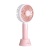 Aromatherapy hand-held electric fan