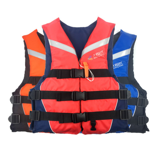 cross-border high-end foldable life jacket adult thickened foam swimming vest children‘s life jacket buoyancy vest