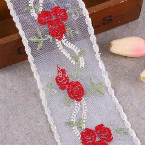 Mesh Embroidery Lace Lace Clothing Accessory Laces Fabric