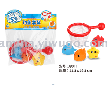 足球捞鱼组合，宝宝洗澡好伙伴