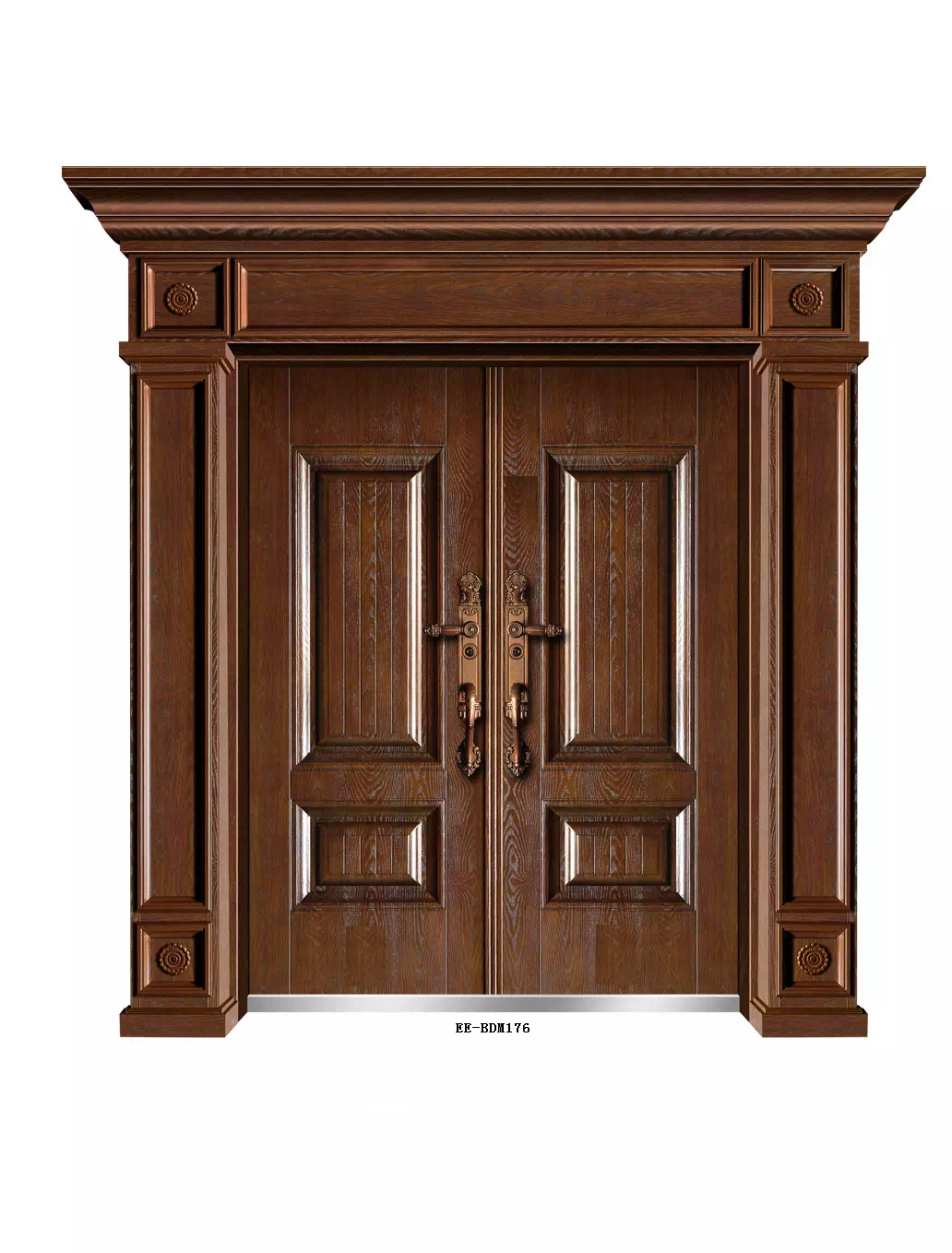 新款防盗门 别墅门 铁门 大门 防铜门