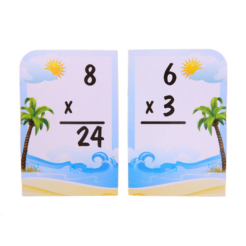 Cross-Border Supply Children‘s Early Education Arithmetic Learning Card Mathematics Vertical Calculation Parent-Child Card Toy in Stock Hot Sale