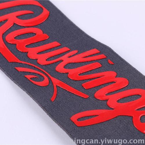 Logo Customization as Request Printing Elastic Band with Woven Elastic Tape Accessories 