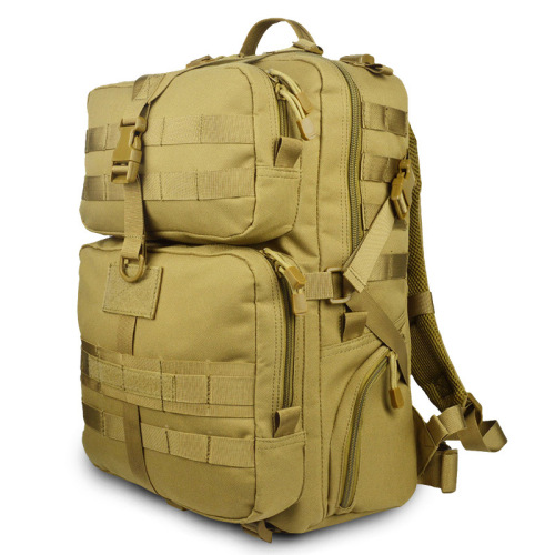 Outdoor Camouflage Army Fan Bag Spot Customizable Camping Mountain Climbing Biking Waterproof Backpack Double-Layered Bag