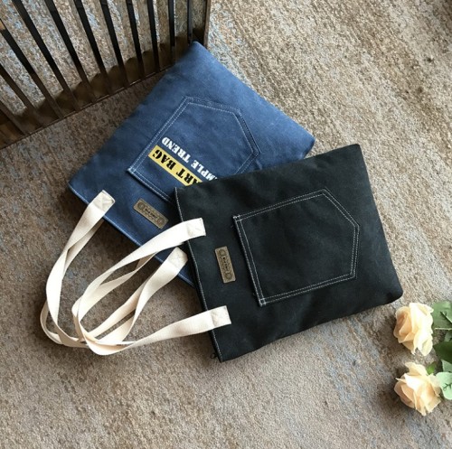 shoulder bag canvas bag jean bag handbag shopping bag canvas bag all-match bag bags