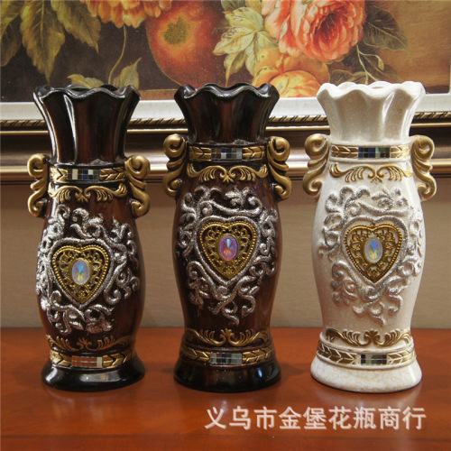 12-inch 30cm high ceramic paint color handmade retro fashion european style creative vase home wax color ornament living room