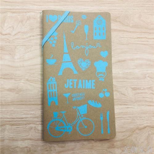 xinmiao kraft paper elastic bandage exercise book notepad office simple sketch book customized wholesale