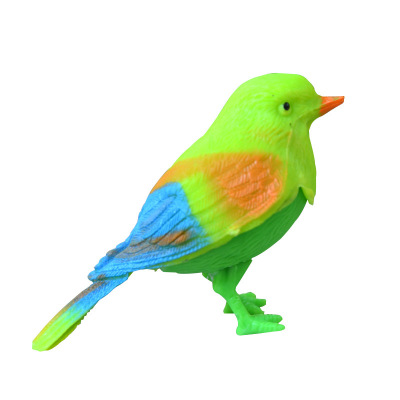 Yiwu Factory Novelty Toys Creative Simulation Will Call Cute Color Sound Control Bird-New Exotic Toy Products