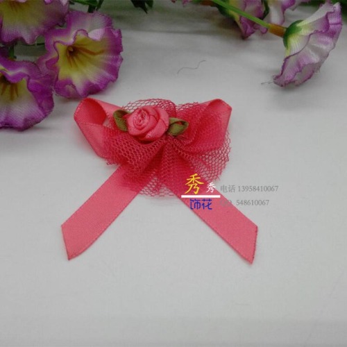 children‘s summer clothing skirt small packaging accessories bow decoration flower handmade flower