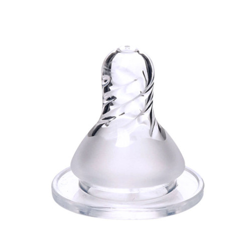 [baby nipple] factory direct frosted thread standard mouth nipple silicone nipple feeding bottle accessories baby nipple