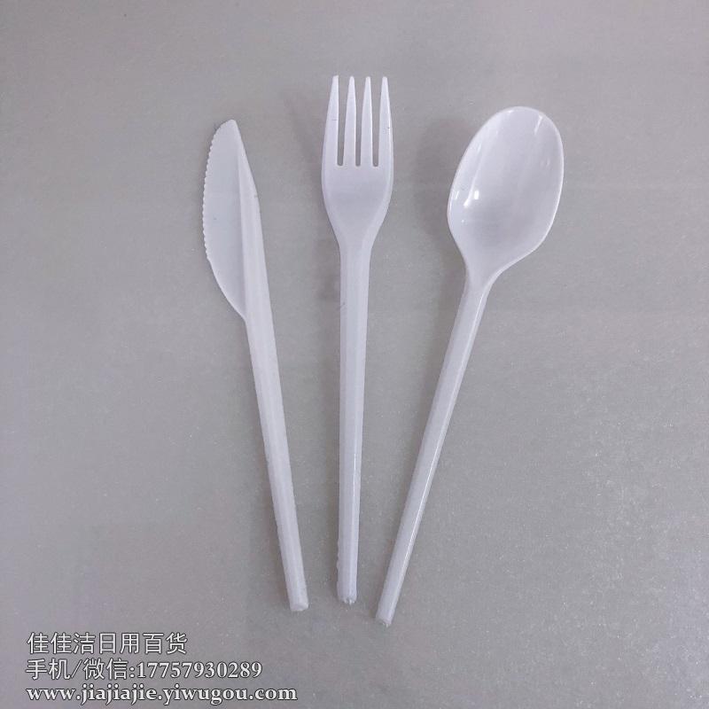 Supply Disposable knife and fork spoon tableware plastic fork spoon