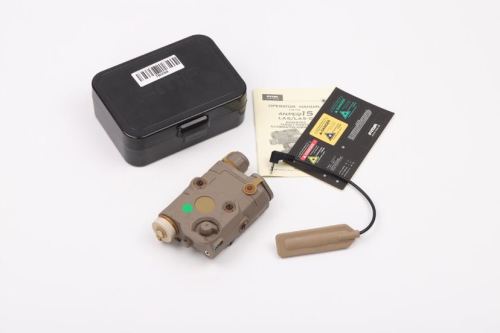fma ser battery box peq-15 red and green ser fshlight with night vision ir function