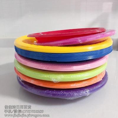 Disposable Plastic Plate Bowl Dish Cake Plate Square Plate Knife, Fork and Spoon Painting Barbecue DIY Handmade Kindergarten