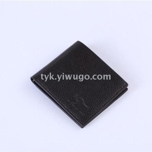Men‘s Wallet multi-Function Card Holder Hot Sale Customizable PU Leather Factory Wholesale