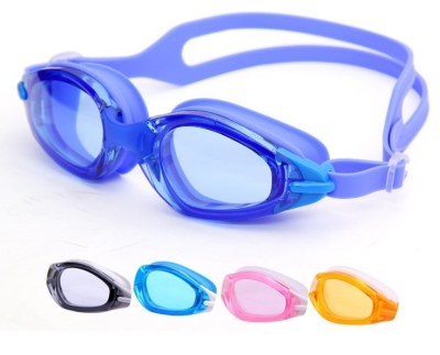Hd waterproof anti-fog anti-uv swimming goggles large circle mirror frame goggles manufacturers direct wholesale