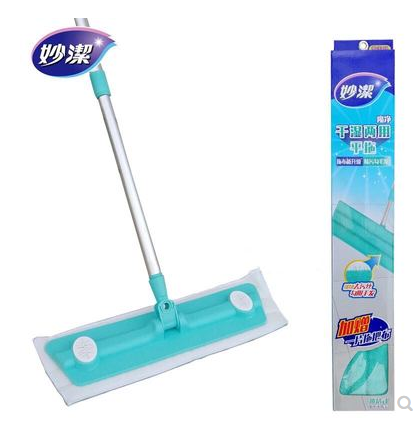 miaojie mop microfiber mop wet and dry mopfb household mop