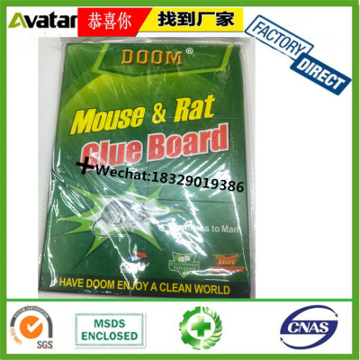 DOOM MOUSE & RAT GLUE BOARD Pest Control Rat Glue Trap,Sticky Mouse Paper Board ,Mouse Glue Trap