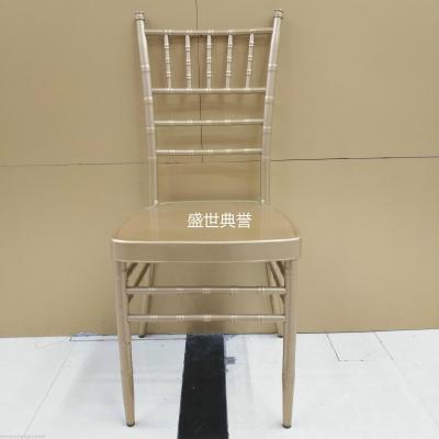 Yiwu export banquet bamboo chair international outdoor hotel wedding metal chair outdoor wedding bamboo chair