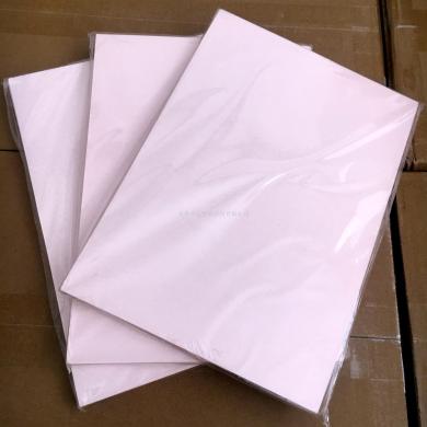 粉色热转印纸热升华烤杯纸莫代尔t恤转印纸 a3 a4热升华转印纸