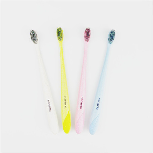 han bing double special-offer long charcoal soft bristle toothbrush