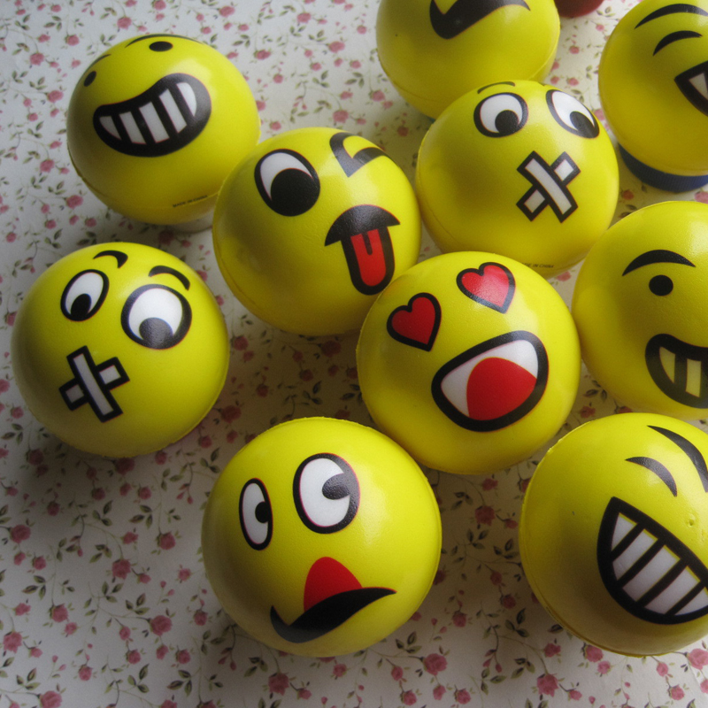 儿童玩具卡通pu球弹力球海绵球小皮球婴幼儿园专用