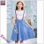 Girl's denim slip skirt children's wear summer 19 new cuhk children's skirt princess sundress children's dress