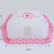 The infant cover can be folded easily to carry high quality mosquito lace