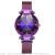 Hot style gradient magnet buckle with diamond lady star fashion web celebrity watch