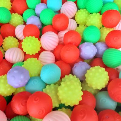 [kelly factory direct sales] lined with glue colored massage ball baby bathroom bath toys pinching toys
