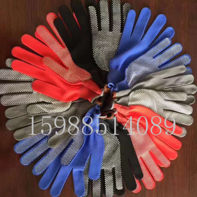Gloves labor protection gloves dispenser gloves manufacturers direct multi - color