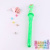 New cartoon plastic bubble bar with water outdoor children's educational toys blowing bubble night market