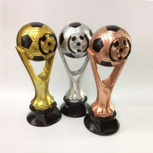 Factory Direct Sales Resin Football Craft Gift Sports Event Trophy Prize Commemorative Gift Decoration