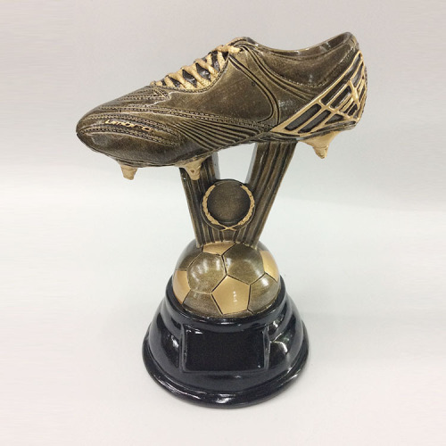 football shoes award prizes factory direct resin metal plastic medal trophy athlete commemorative ornaments
